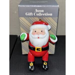 Avon Gift Collection Santa Claus Christmas Jointed Action Ornament